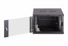 Digitus Szafa sieciowa wisząca Dynamic 19 7U rack 385x600x600mm, drzwi szyba, czarna, niezłożona, 60kg